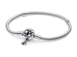 Fantasyland Castle Shooting Star Snake Chain Bracelet by Pandora – Disney Parks now available for purchase