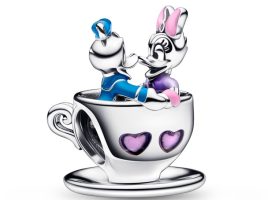 Donald Duck and Daisy Duck Teacup Charm by Pandora – Mad Tea Party – Disney Parks is here now