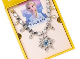 Elsa Spinning Snowflake Necklace for Kids by Super Smalls – Frozen now available online