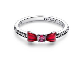 Snow White Bow Ring by Pandora is now available online