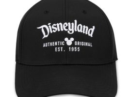 Disneyland Logo Baseball Cap for Adults – Black has hit the shelves