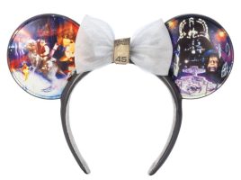 Star Wars The Empire Strikes Back 45th Anniversary Ear Headband for Adults now available