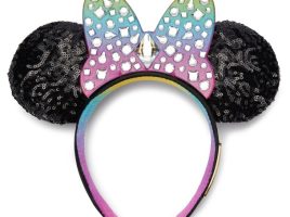 Minnie Mouse Ear Headband for Adults – Disneyland Resort 70th Anniversary Celebration Collection is available online for purchase