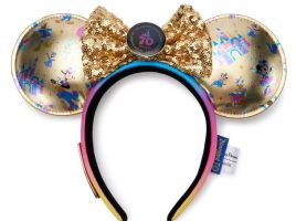 Mickey Mouse and Friends Loungefly Ear Headband for Adults – Disneyland 70th Anniversary is now out for purchase