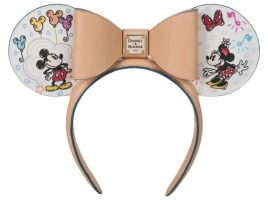 Mickey and Minnie Mouse Ear Headband for Adults by Dooney & Bourke is available online for purchase