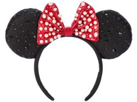 Minnie Mouse Polka Dot Ear Headband by BaubleBar is now available online