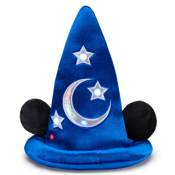 Sorcerer Mickey Mouse Light-Up Ear Hat for Adults - Fantasia  display picture 3