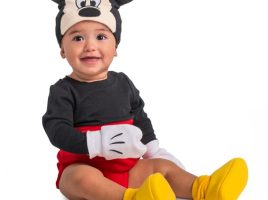 Mickey Mouse Costume Bodysuit for Baby is now out