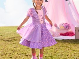 Rapunzel Disney Story Play Dress for Kids – Tangled is available online
