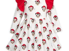 Mickey and Minnie Mouse Holiday Dress for Toddlers by monica + andy – Buy Now