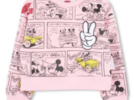 Mickey and Minnie Mouse Cropped Pullover Sweatshirt for Kids by Marc Jacobs – Purchase Online Now