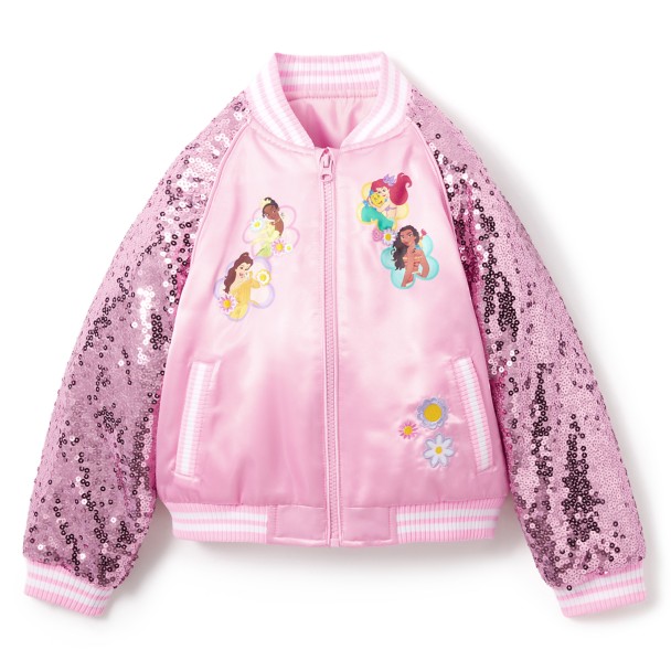 PRINCESS PRINCESS スタジャン Disney Princess Varsity Jacket for Girls was released today – Dis