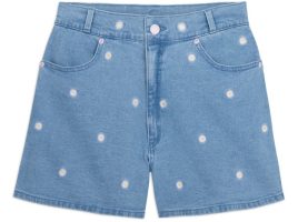 Daisy Duck 85th Anniversary Denim Shorts for Women by Cakeworthy is available online