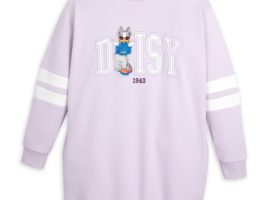 Daisy Duck Collegiate Pullover Sweatshirt for Women is now out