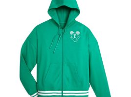 Disneyland Varsity Zip Hoodie for Women can now be purchased online