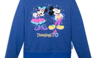 Mickey and Minnie Mouse Pullover Sweatshirt – Disneyland Resort 70th Anniversary is now available for purchase