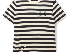 Minnie Mouse Striped T-Shirt for Women is now available