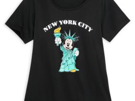 Minnie Mouse Statue of Liberty Fashion T-Shirt for Women – New York City is now available online