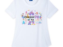 Mickey Mouse and Friends Disneyland 70th Anniversary T-Shirt for Women – Buy It Today!