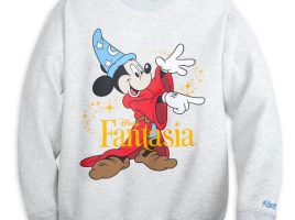 Sorcerer Mickey Mouse – Fantasia 85th Anniversary Pullover Crew for Men by RSVLTS has hit the shelves for purchase