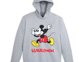 Mickey Mouse Steady State Pullover Hoodie for Men by lululemon – Gray – Buy Online Now