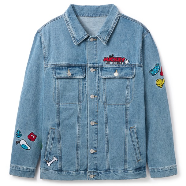 Mickey Mouse and Friends Denim Jacket for Adults - Exclusive is