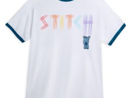Stitch Ringer T-Shirt for Adults – Lilo and Stitch here now
