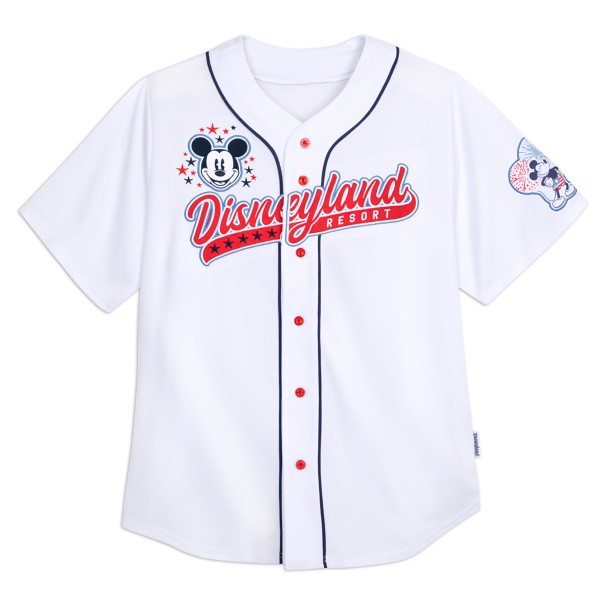 Mickey Mouse Americana Baseball Jersey for Adults - Disneyland