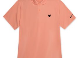 Mickey Mouse Icon Victory Performance Polo Shirt for Men by Nike Golf – Peach available online