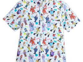 A Goofy Movie Cast Button Down Shirt for Men by RSVLTS now available for purchase