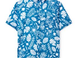 Stitch ”Tropics” Button Down Shirt for Men by RSVLTS available online for purchase