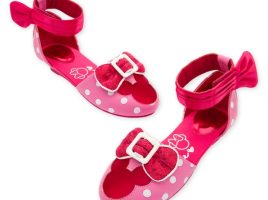 Minnie Mouse Costume Shoes for Kids – Pink has hit the shelves