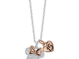 Minnie Mouse Icon ”15” Pendant Necklace – Buy Online Now