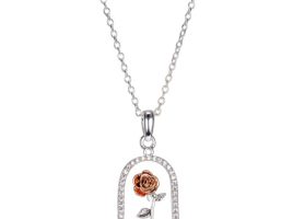 Enchanted Rose Necklace – Beauty and the Beast now out for purchase