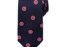 Captain America Silk Tie can now be purchased online