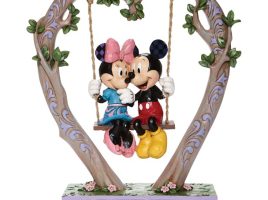 Mickey and Minnie Mouse ”Sweethearts in Swing” Figure by Jim Shore – Buy Online Now