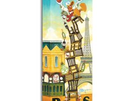 ”Donald’s Paris” Giclée by Tim Rogerson is now available for purchase