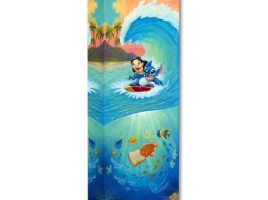 Lilo & Stitch ”Hawaiian Roller Coaster” Giclée by Tim Rogerson can now be purchased online