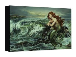 Ariel ”Drawn to the Shore” Giclée on Canvas by Heather Edwards has hit the shelves