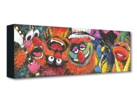 The Muppets ”Electric Mayhem” Giclée on Canvas by Stephen Fishwick is available online for purchase