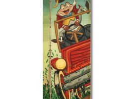 Mr. Toad ”The Wild Ride” Giclée on Canvas by Trevor Carlton is now available online