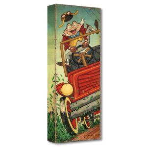 Mr. Toad ''The Wild Ride'' Giclée on Canvas by Trevor Carlton