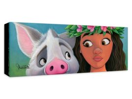 ”Moana’s Sidekick” Giclée on Canvas by Michelle St. Laurent – Limited Edition – Get It Here
