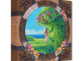 Moana ”Te Fiti” Giclée on Canvas by Denyse Klette – Limited Edition here now