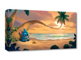 Stitch ”Sunset Serenade” Canvas Artwork by Rob Kaz – 10” x 20” – Limited Edition has hit the shelves for purchase