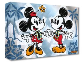 Mickey and Minnie Mouse ”This is Bliss” Giclée on Canvas by Trevor Carlton – Limited Edition is now available