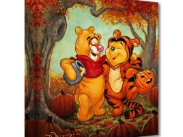 Winnie the Pooh and Tigger ”Friendship Masquerade” Art by Tim Rogerson – Limited Edition – Get It Here