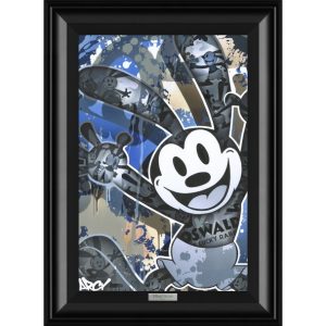 Oswald the Lucky Rabbit ''Oswald'' by Arcy Framed Canvas Artwork - Limited Edition