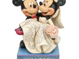 Mickey and Minnie Mouse ”Congratulations!” Figure by Jim Shore is now available online