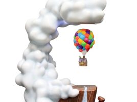 Up Levitating House Figure by Grand Jester Studios now available for purchase